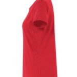 Clique CQ029031 Ladies Basic T - Red | Custom Printed and Embroidered