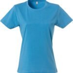 Clique CQ029031 Ladies Basic T - Turquoise | Custom Printed and Embroidered