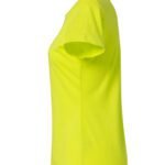 Clique CQ029031 Ladies Basic T - Visibility Green | Custom Printed and Embroidered