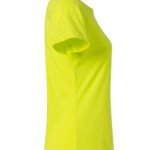 Clique CQ029031 Ladies Basic T - Visibility Green | Custom Printed and Embroidered