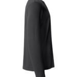 Clique CQ029033 Basic Long Sleeve T - Black | Custom Printed and Embroidered