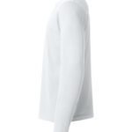 Clique CQ029033 Basic Long Sleeve T - White | Custom Printed and Embroidered