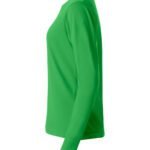 CLIQUE CQ029034 Ladies L/S Basic-T - Apple Green | Custom Printed and Embroidered
