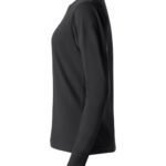 CLIQUE CQ029034 Ladies L/S Basic-T - Black | Custom Printed and Embroidered