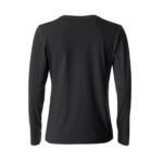 CLIQUE CQ029034 Ladies L/S Basic-T - Black | Custom Printed and Embroidered