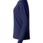 CLIQUE CQ029034 Ladies L/S Basic-T - Dark Navy | Custom Printed and Embroidered