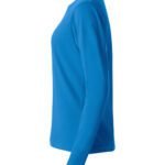 CLIQUE CQ029034 Ladies L/S Basic-T - Royal Blue | Custom Printed and Embroidered