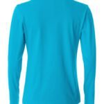 CLIQUE CQ029034 Ladies L/S Basic-T - Turquoise | Custom Printed and Embroidered