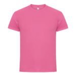 Clique CQ029038 Basic Active-T - Active Pink | Custom Printed and Embroidered