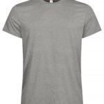 Clique CQ029038 Basic Active-T - Grey Melange | Custom Printed and Embroidered