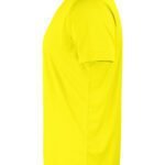 Clique CQ029038 Basic Active-T - Visibility Yellow | Custom Printed and Embroidered