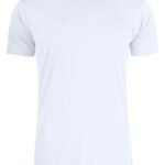 Clique CQ029038 Basic Active-T - White | Custom Printed and Embroidered