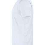Clique CQ029038 Basic Active-T - White | Custom Printed and Embroidered