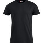 Clique CQ029340 Premium-T - Black | Custom Printed and Embroidered
