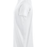 Clique CQ029340 Premium-T - White | Custom Printed and Embroidered