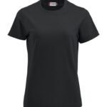 Clique CQ029341 Ladies Premium-T - Black | Custom Printed and Embroidered