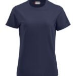 Clique CQ029341 Ladies Premium-T - Dark Navy | Custom Printed and Embroidered