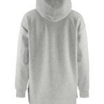 Craft CR1914700 Ladies ADV Join Long Hoodie - Grey Melange | Custom Printed and Embroidered