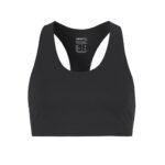 Craft CR1916008 Collective Padded Sports Bra - Black | Custom Printed and Embroidered
