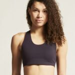 Craft CR1916008 Collective Padded Sports Bra - Dark Plum | Custom Printed and Embroidered