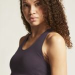 Craft CR1916008 Collective Padded Sports Bra - Dark Plum | Custom Printed and Embroidered