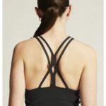 Craft CR1916009 Collective Cropped Singlet - Black | Custom Printed and Embroidered