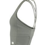 Craft CR1916009 Collective Cropped Singlet - Leaf | Custom Printed and Embroidered