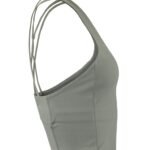 Craft CR1916009 Collective Cropped Singlet - Leaf | Custom Printed and Embroidered