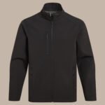 Craghoppers Expert CEL009 Kiwi 3-Layer Softshell Jacket - Black | Custom Printed and Embroidered