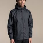 Craghoppers Expert CEL009 Kiwi 3-Layer Softshell Jacket - Black | Custom Printed and Embroidered