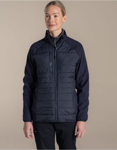 Craghoppers Expert CEN009 Ladies Compresslite Hybrid Jacket | Custom Printed and Embroidered