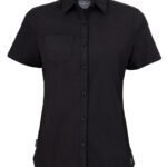Craghoppers Expert CES004 Womens Kiwi Short Sleeve Shirt - Black | Custom Printed and Embroidered