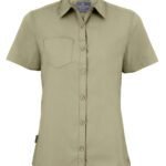 Craghoppers Expert CES004 Womens Kiwi Short Sleeve Shirt - Pebble | Custom Printed and Embroidered