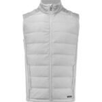 Cutter & Buck CB351476 Oak Harbor Vest Men - Silver | Custom Printed and Embroidered