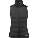 Cutter & Buck CB351477 Oak Harbor Vest Women - Black | Custom Printed and Embroidered