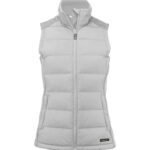 Cutter & Buck CB351477 Oak Harbor Vest Women - Silver | Custom Printed and Embroidered