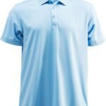 Cutter & Buck CB354400 Kelowna Polo Men - Light Blue | Custom Printed and Embroidered