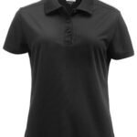 Cutter & Buck CB354401 Kelowna Polo Women - Black | Custom Printed and Embroidered