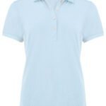 Cutter & Buck CB354435 Virtue Polo Solid Women - Heaven Blue | Custom Printed and Embroidered