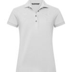 Cutter & Buck CB354435 Virtue Polo Solid Women - Silver | Custom Printed and Embroidered