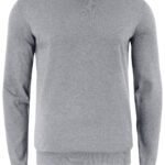 Cutter & Buck CB355416 Oakville Crewneck Men - Grey Melange | Custom Printed and Embroidered