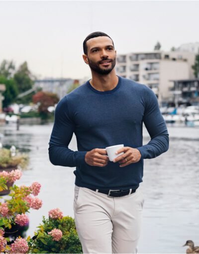 Cutter & Buck CB355416 Oakville Crewneck Men | Custom Printed and Embroidered