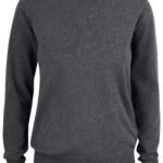 Cutter & Buck CB355417 Oakville Crewneck Women - Anthracite Melange | Custom Printed and Embroidered