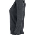 Cutter & Buck CB355417 Oakville Crewneck Women - Anthracite Melange | Custom Printed and Embroidered