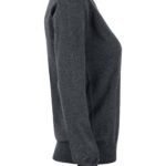 Cutter & Buck CB355417 Oakville Crewneck Women - Anthracite Melange | Custom Printed and Embroidered