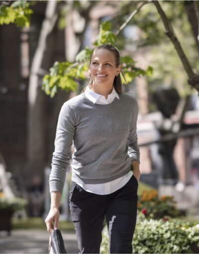 Cutter & Buck CB355417 Oakville Crewneck Women | Custom Printed and Embroidered