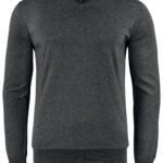 Cutter & Buck CB355418 Oakville V-neck Men - Anthracite Melange | Custom Printed and Embroidered