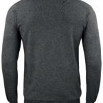 Cutter & Buck CB355418 Oakville V-neck Men - Anthracite Melange | Custom Printed and Embroidered