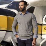 Cutter & Buck CB355418 Oakville V-neck Men | Custom Printed and Embroidered