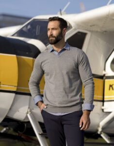 Cutter & Buck CB355418 Oakville V-neck Men